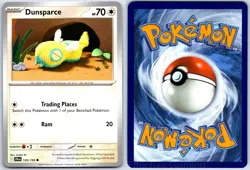 Dunsparce 120/159 Common Journey Together Pokemon NM Ito - Image 3