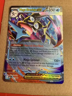 Mega Greninja EX #81 Black Star Promo Pokemon Chaos Rising FREE SHIPPING🇨🇦 - Image 1