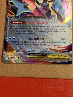 Mega Greninja EX #81 Black Star Promo Pokemon Chaos Rising FREE SHIPPING🇨🇦 - Image 2