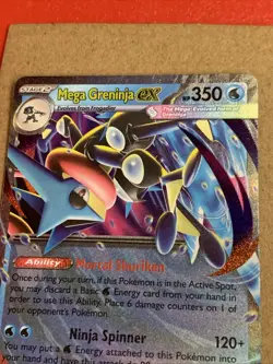 Mega Greninja EX #81 Black Star Promo Pokemon Chaos Rising FREE SHIPPING🇨🇦 - Image 3