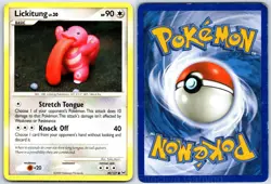 Lickitung 80/127 Common Platinum Pokemon MP Morii - Image 3