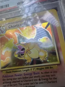 1999 Pokemon Unlimited #4 Charizard Holo PSA 6 NICE! Ships Quick! 🔥🔥 - Image 5