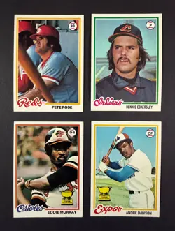 1978 TOPPS BASEBALL COMPLETE SET (726) IN BINDER -- SHARP SET - Image 1
