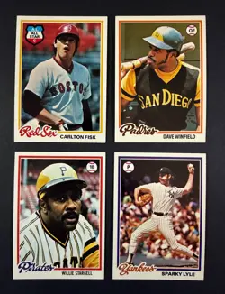 1978 TOPPS BASEBALL COMPLETE SET (726) IN BINDER -- SHARP SET - Image 2