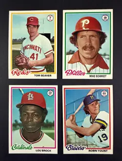 1978 TOPPS BASEBALL COMPLETE SET (726) IN BINDER -- SHARP SET - Image 3