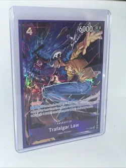One Piece TCG - Mint Condition Trafalgar Law Promo Card - P-093 - Image 1