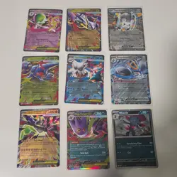 Pokemon - Mega Gengar Mega EX card bundle 9 cards total - Image 1