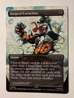 Surgical Extraction R Regular #2003 | SLD Secret Lair x Marvel's Spider-Man MTG - Image 1