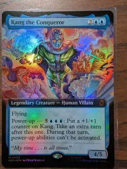 Kang the Conqueror 62 Foil Marvel Super Heroes Magic the Gathering NM - Image 1