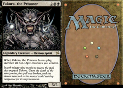 Magic the Gathering -MTG- Yukora, The Prisoner - Image 1