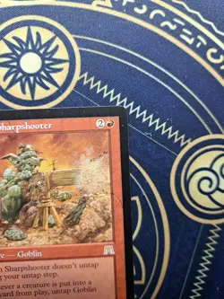 Wizards of the Coast MTG Goblin Sharpshooter Onslaught English Rare #207/350 - Image 3