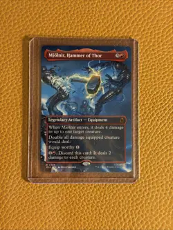 Mjolnir, Hammer of Thor (Borderless) (0339) Marvel Super Heroes Regular - Image 1