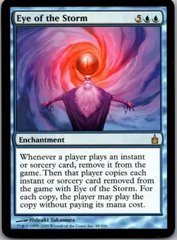 Eye of the Storm 48 Rare Ravnica: City of Guilds Magic: The Gathering LP - Image 1