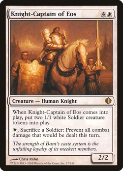 MTG - Knight-Captain of Eos - Shards of Alara - Magic the Gathering - Image 1