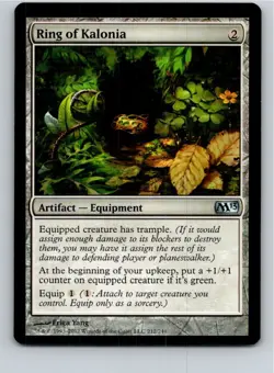 Magic the Gathering Ring of Kalonia Magic 2013 (M13) MTG Free Shipping! - Image 1