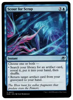 Scour For Scrap #0073 (EOE) Edge of Eternities Rare MTG - Image 1