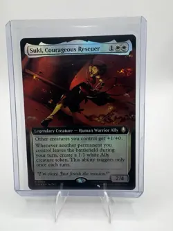 Suki, Courageous Rescuer (Extended Art) Avatar: The Last Airbender Foil - Image 1
