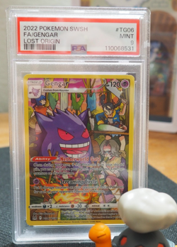 PSA 9 Gengar TG06/TG30 Swsh11: Lost Origin Trainer Gallery IR - Image 1