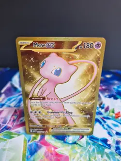 Pokemon TCG - Mew ex 205/165 - Scarlet & Violet 151 - Gold Hyper Rare - Image 3