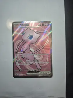 Pokemon Mew ex 193/165 Scarlet & Violet 151 Ultra Rare Full Art Holo Eng 180HP - Image 1