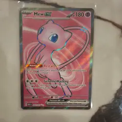 MEW EX 193/165 - ULTRA RARE - SCARLET & VIOLET 151 - POKEMON TCG - Image 1