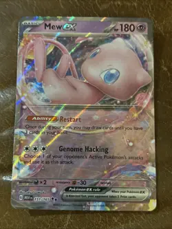Mew ex 151/165 Scarlet & Violet 151 Pokemon NM - Image 2