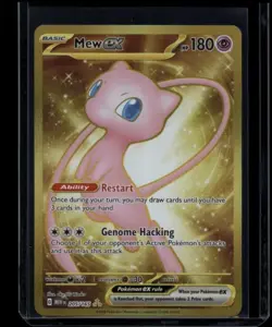 Pokemon TCG Mew ex 205/165 Scarlet & Violet 151 Hyper Rare NM - Image 1