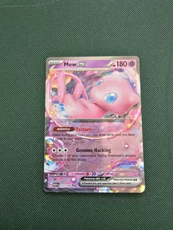 Pokemon TCG Mew EX 151/165 Scarlet Violet 151 Double Rare - Image 1