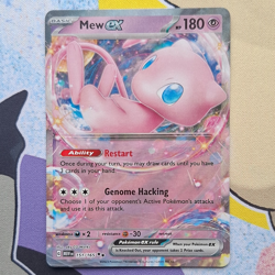 Mew ex 151/165 Scarlet & Violet 151 - Full Art - Pokemon TCG - English - NM - Image 1