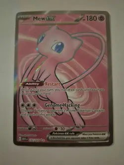 Pokemon TCG Mew ex 193/165 - Scarlet & Violet 151 - Full Art Ultra Rare - NM - Image 1