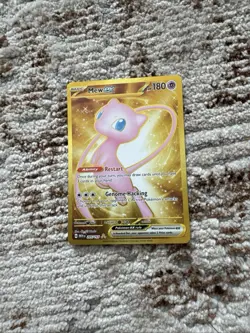 Pokemon TCG Mew EX 205/165 Scarlet & Violet 151 Holo Card - Non Metal - Image 1