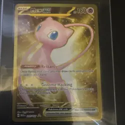 Pokemon TCG Scarlet & Violet 151 Mew ex 205/165 + Psychic Energy 207/165 Holo - Image 3