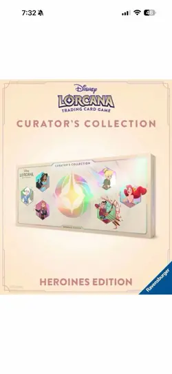 PRESALE 7/17 DISNEY LORCANA CURATOR’S COLLECTION: HEROINES EDITION - Image 2