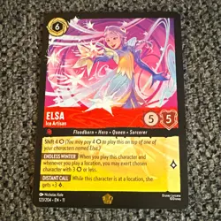 Ravensburger Disney Lorcana TCG Elsa - Ice Artisan 123/204 Legendary Foil EN - Image 1