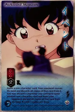 InuYasha-"Awkward Moments” (Foil) Yokai #101 Rare Near Mint - Image 1
