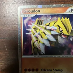The Pokemon Company Groudon SL4 Call of Legends Shiny Holo Rare Basic 100 HP - Image 2