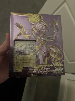 Pokemon Scarlet & Violet Starter Deck Terastal Mewtwo EX Japanese New Sealed - Image 3