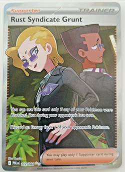 Rust Syndicate Grunt 112/084 Double Rare - Pitch Black PBL - Pokemon English - Image 1