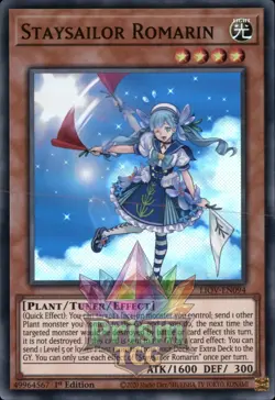 1st ed Staysailor Romarin super rare LIOV-EN094 Yugioh - Image 1
