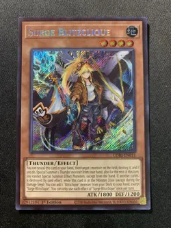 Yu-Gi-Oh! Surge Blitzclique Chaos Origins Secret Rare • CORI-EN011 1st Edition - Image 1