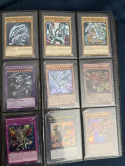 Vintage ￼ULTRA RARE Yu-Gi-Oh!– 350 Mint Condition Cards + Binder! RARE - Image 1