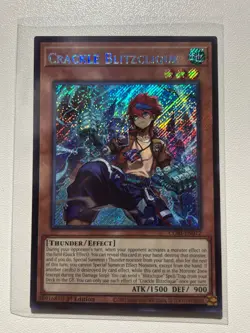 Crackle Blitzclique (SECRET RARE) CORI-EN012 (NM) 1st Edition Yu-Gi-Oh - Image 1