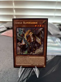 Yu-Gi-Oh! Surge Blitzclique Secret Rare CORI-EN011 1st Edition - Image 1