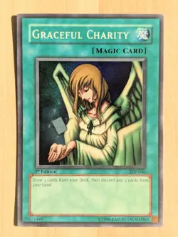 Graceful Charity SDP-040 1st Edition NM [Yu-Gi-Oh! Starer Deck: Pegasus, Magic] - Image 1