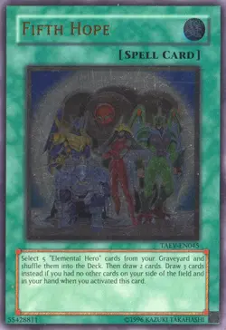 Fifth Hope - TAEV-EN045 - Ultimate Rare - Unlimited Edition - Heavily Played - Image 1