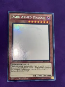 YuGiOh! Dark Armed Dragon, GFP2-EN179, Ghost Rare, 1st Edition, NM - Image 3