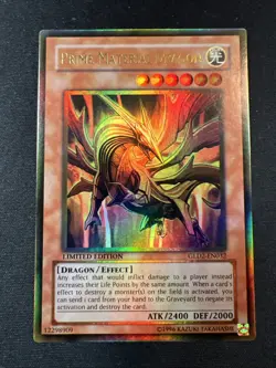Yu-Gi-Oh! Prime Material Dragon (NM/VLP) GLD2-EN032 Gold Series 2 Gold Rare - Image 1