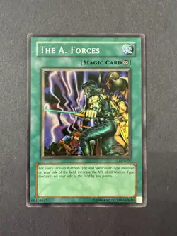 Yugioh TCG The A. Forces LOD-027 R Legacy of Darkness Unlimited - Image 3