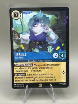 Disney Lorcana Wilds Unknown Ursula - Deal Maker Legendary - Image 1