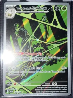 Team Rocket's Spidops Pokemon TCG SV10: Destined Rivals 187/182 NM - Image 1